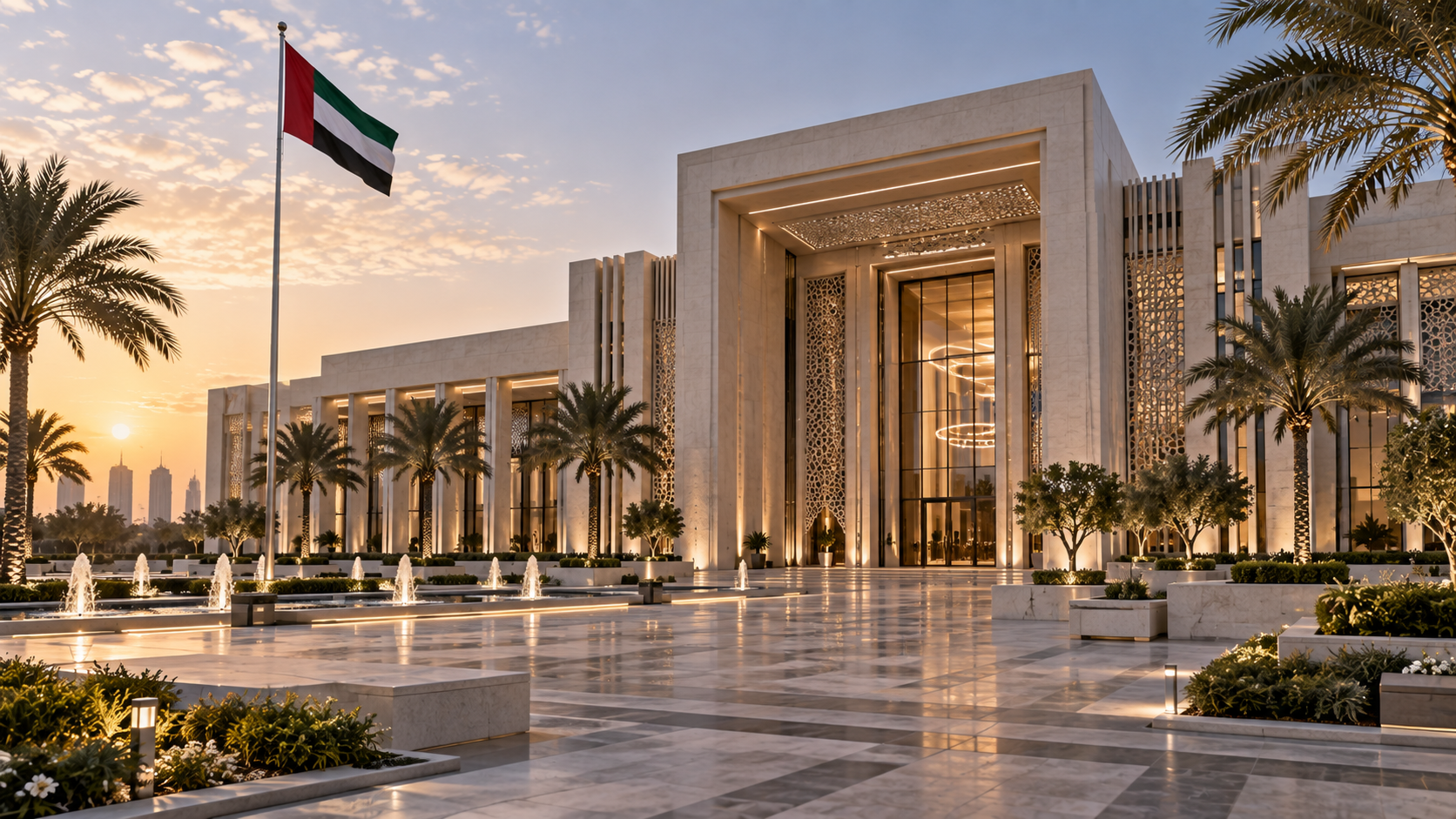 مشروع حكومي حديث وحلول هندسية في الإمارات